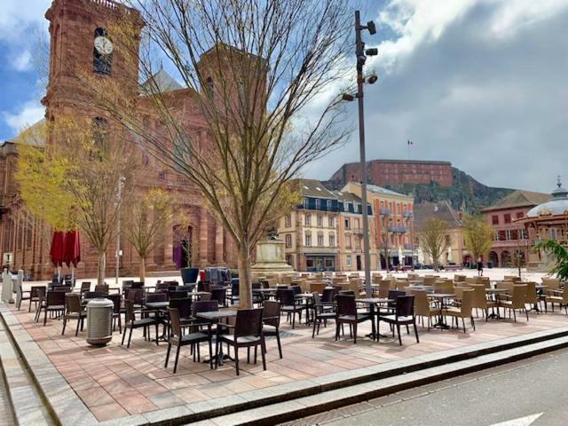 Hotel-Restaurant St-Christophe ベルフォール エクステリア 写真